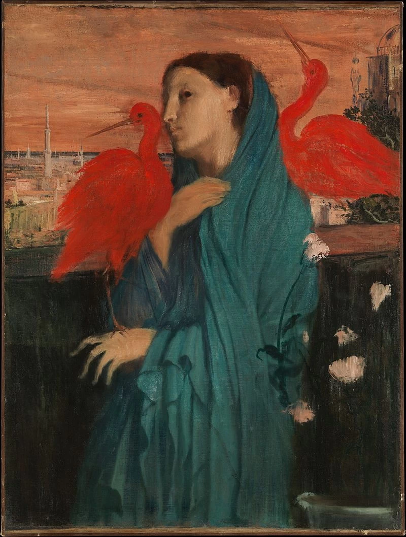 Giovane donna con ibis - Metropolitan Museum of Art